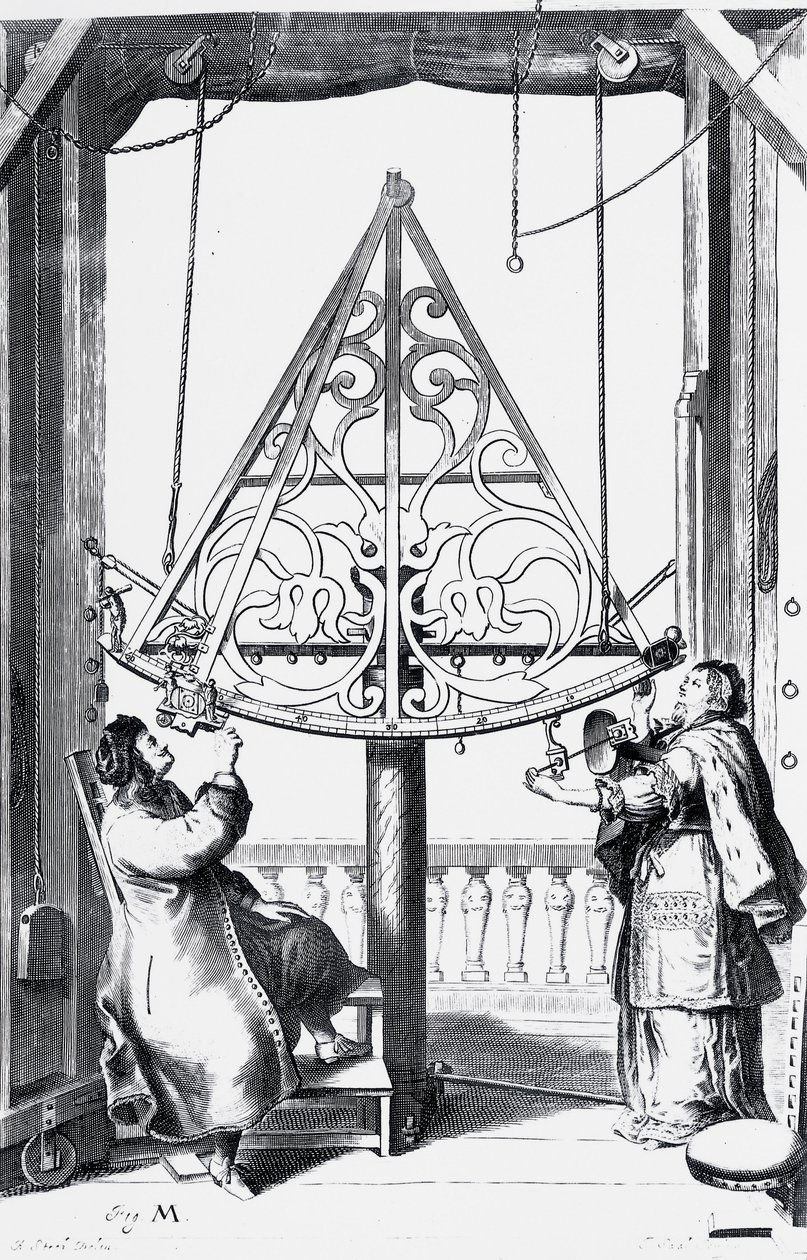 Sextant en laiton, vers 1658-1673 - Unbekannt