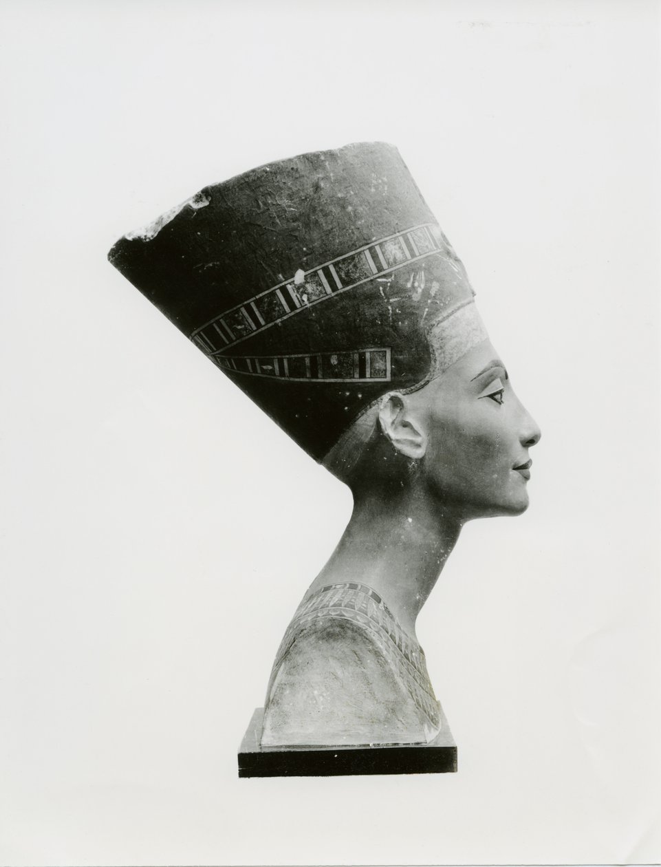 Buste de la reine Néfertiti, vue de côté, copie du buste au musée égyptien, SMPK, Berlin - Unbekannt