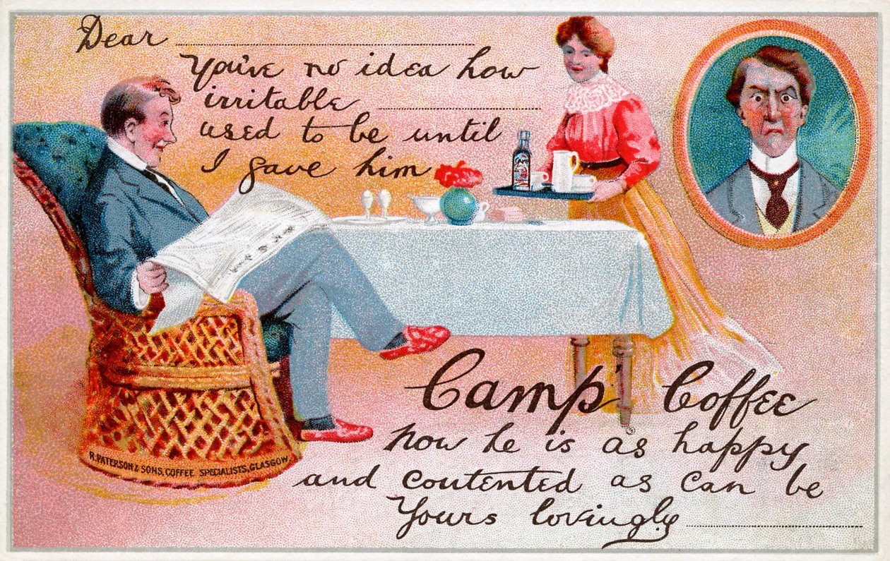 Camp Coffee - publicité, vers 1920 - Unbekannter Künstler