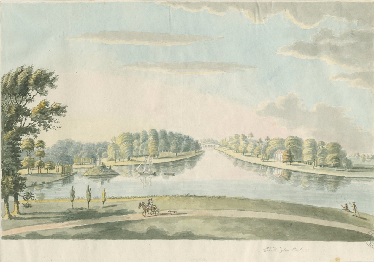 Chillington Park - Piscine : peinture à l