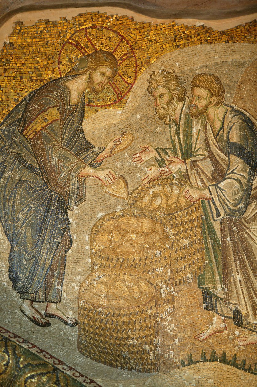 Église Saint-Sauveur de Chora. Jésus et le pain, Istanbul, Turquie - Unbekannt
