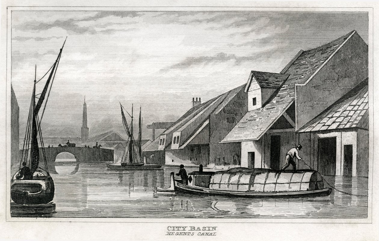 Bassin de la ville, canal de Regent - Unbekannt
