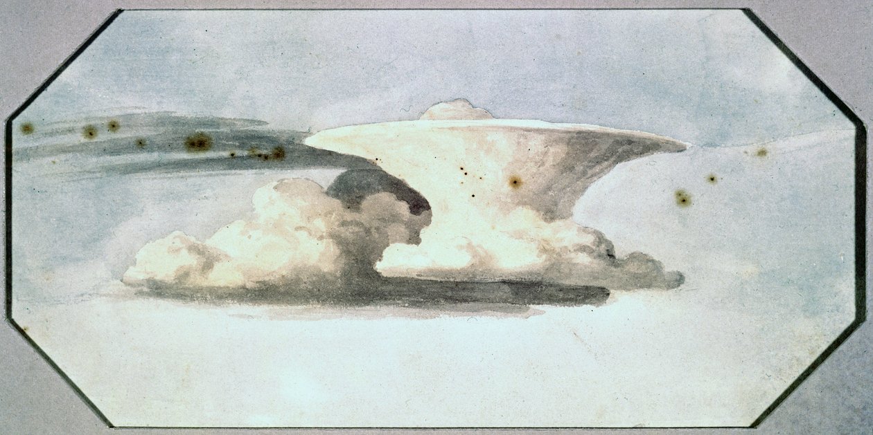 Étude de nuages par Luke Howard, vers 1808-1811 - Unbekannter Künstler
