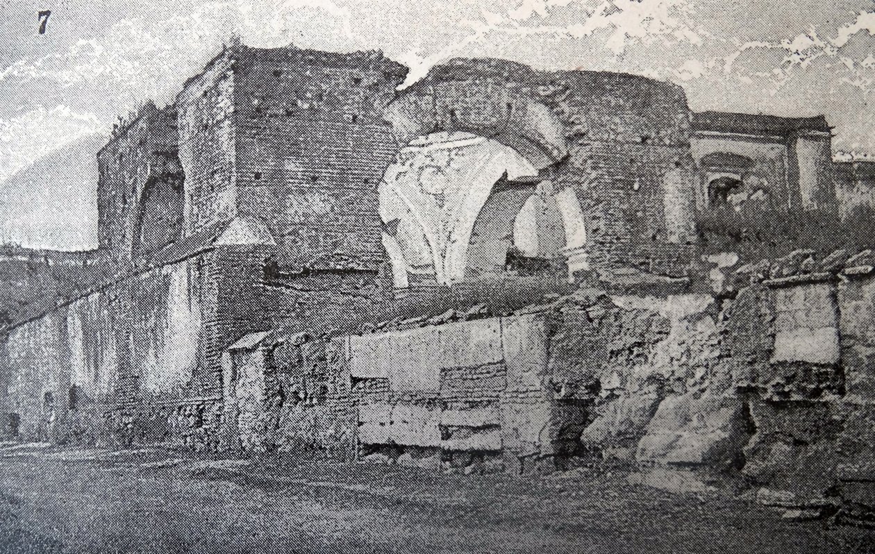 Ruines coloniales au Guatemala - Unbekannter Künstler