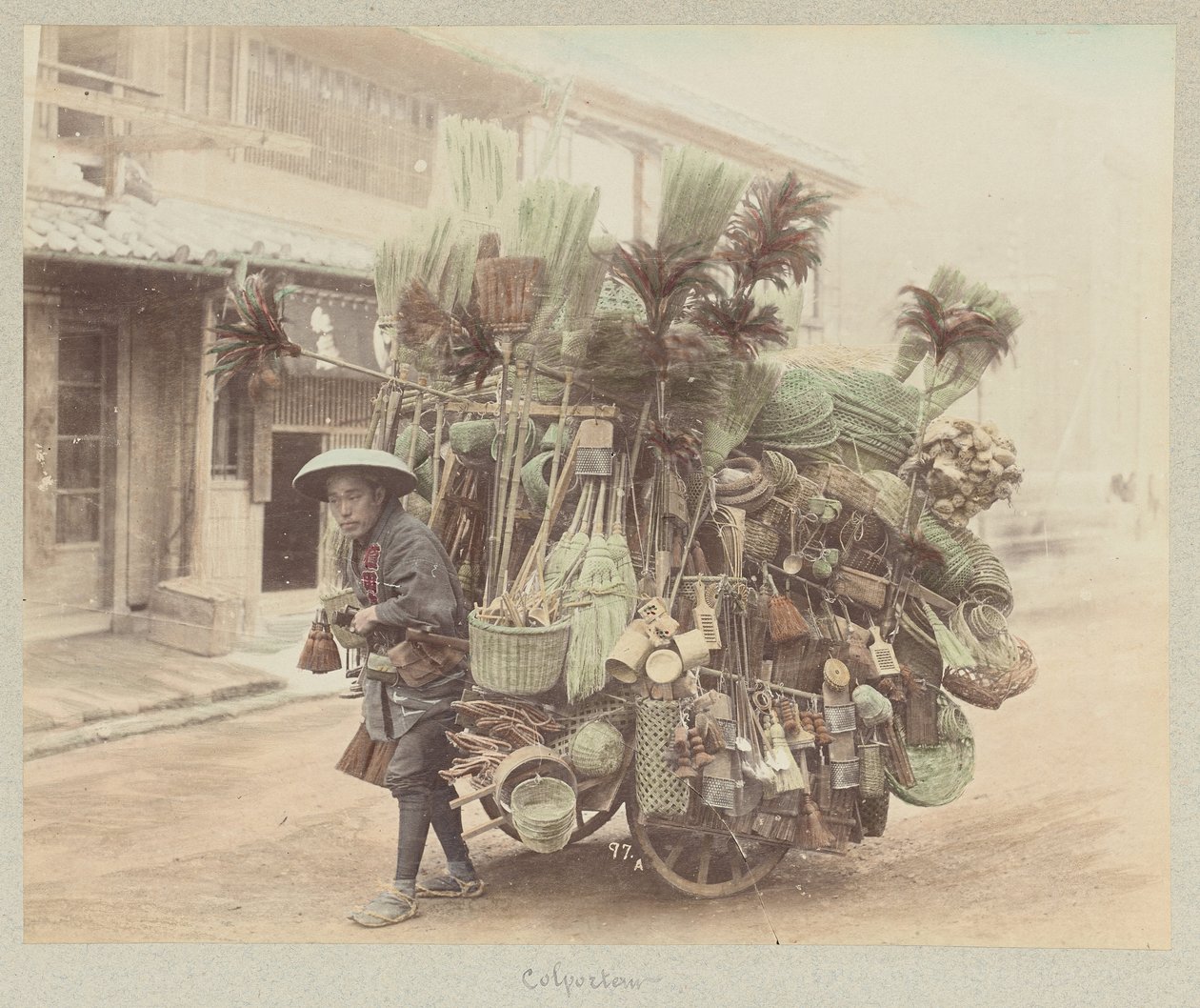 Colporteur - Japon 1880-1910 - Unbekannter Künstler