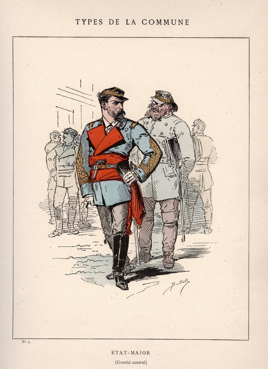 Commune de Paris : costume de l
