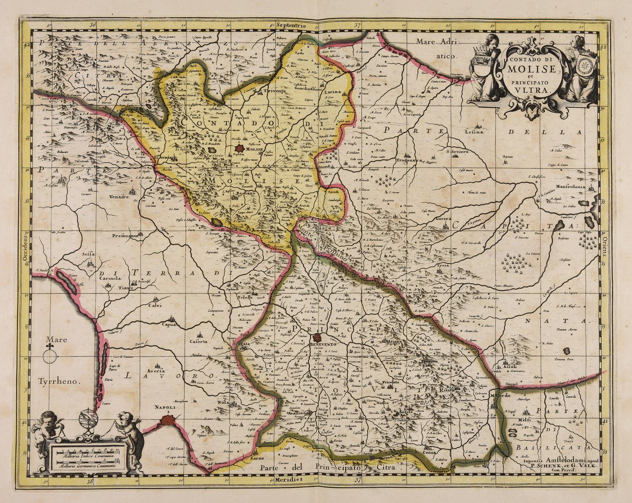 Contado di Molise et principato Vltra - Unbekannter Künstler