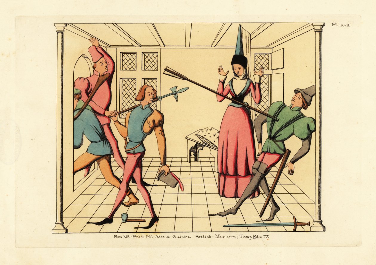 Costume de la fin du XVe siècle d
