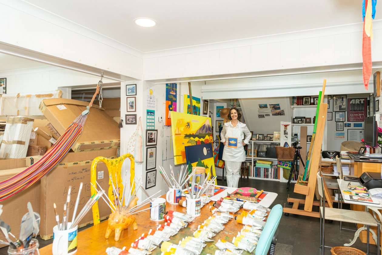 Cristina Rodriguez dans son studio, 2022 - Bartolome Esteban and studio Murillo