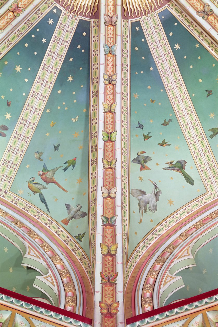 Détail du plafond, Castell Coch, South Wales - Unbekannt
