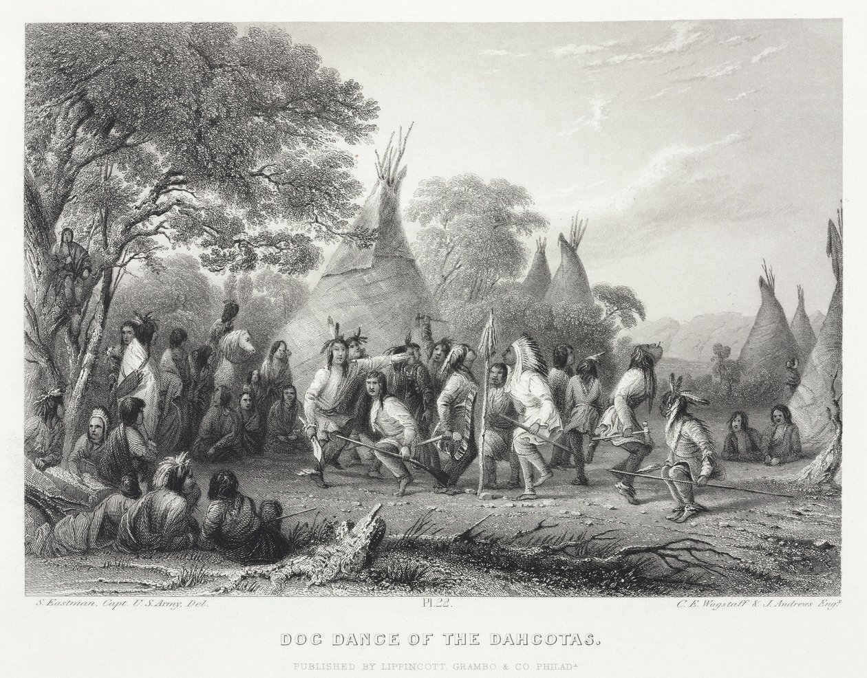 Danse du chien des Dahcotas, Amérique du Nord - Unbekannt