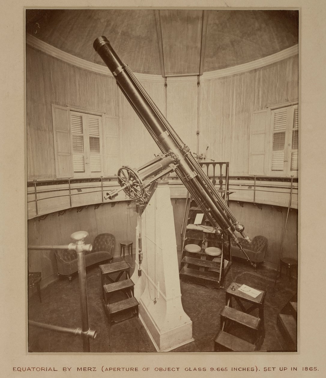 Télescope équatorial, Palerme, Sicile, Italie - Unbekannt