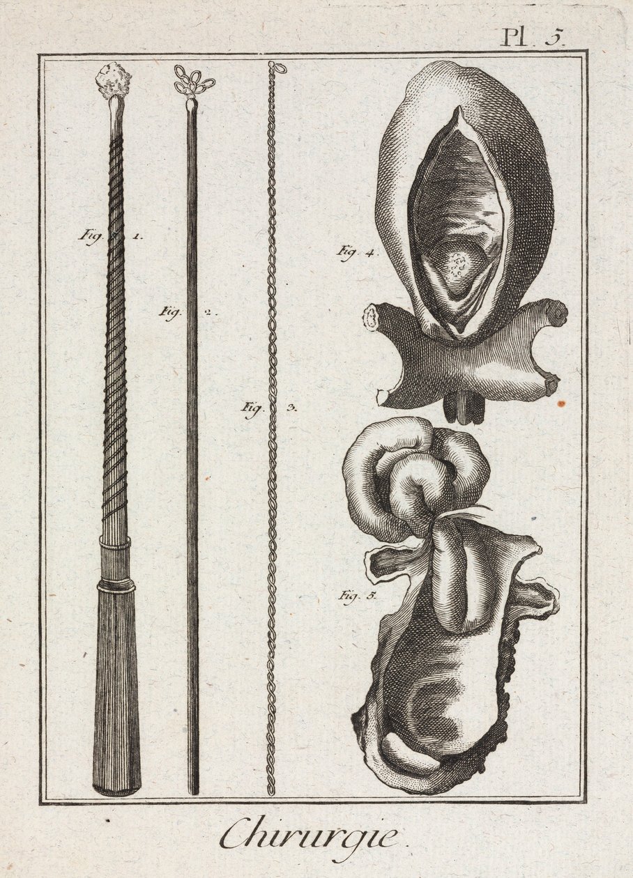Équipement, instruments chirurgicaux de l