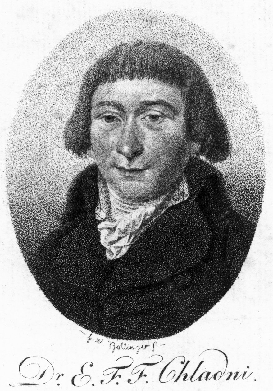 Ernst Florens Friedrich Chladni, physicien allemand - Unbekannt