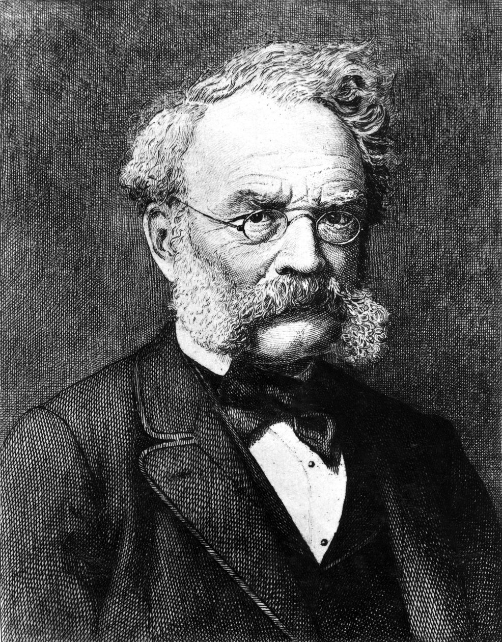 Ernst Werner von Siemens, ingénieur électricien et inventeur allemand, vers 1880 - Unbekannt