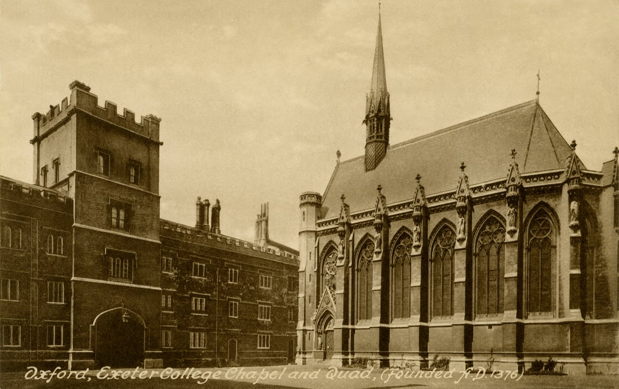 Exeter College, Oxford - Unbekannter Künstler
