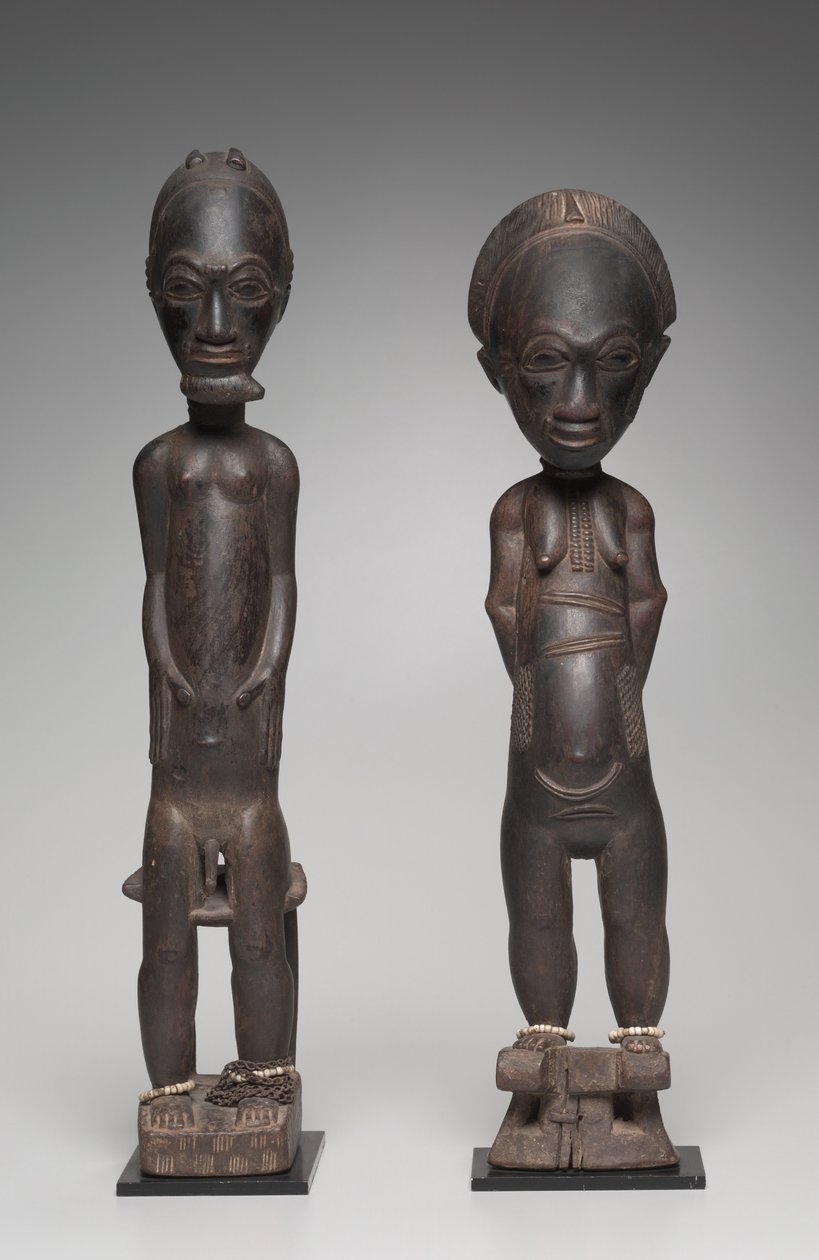 Paire de figures, fin des années 1800 au début des années 1900 - Unbekannt