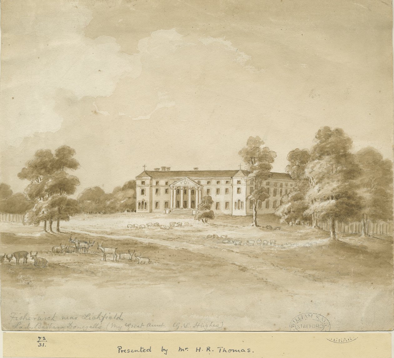 Manoir de Fisherwick - Unbekannt