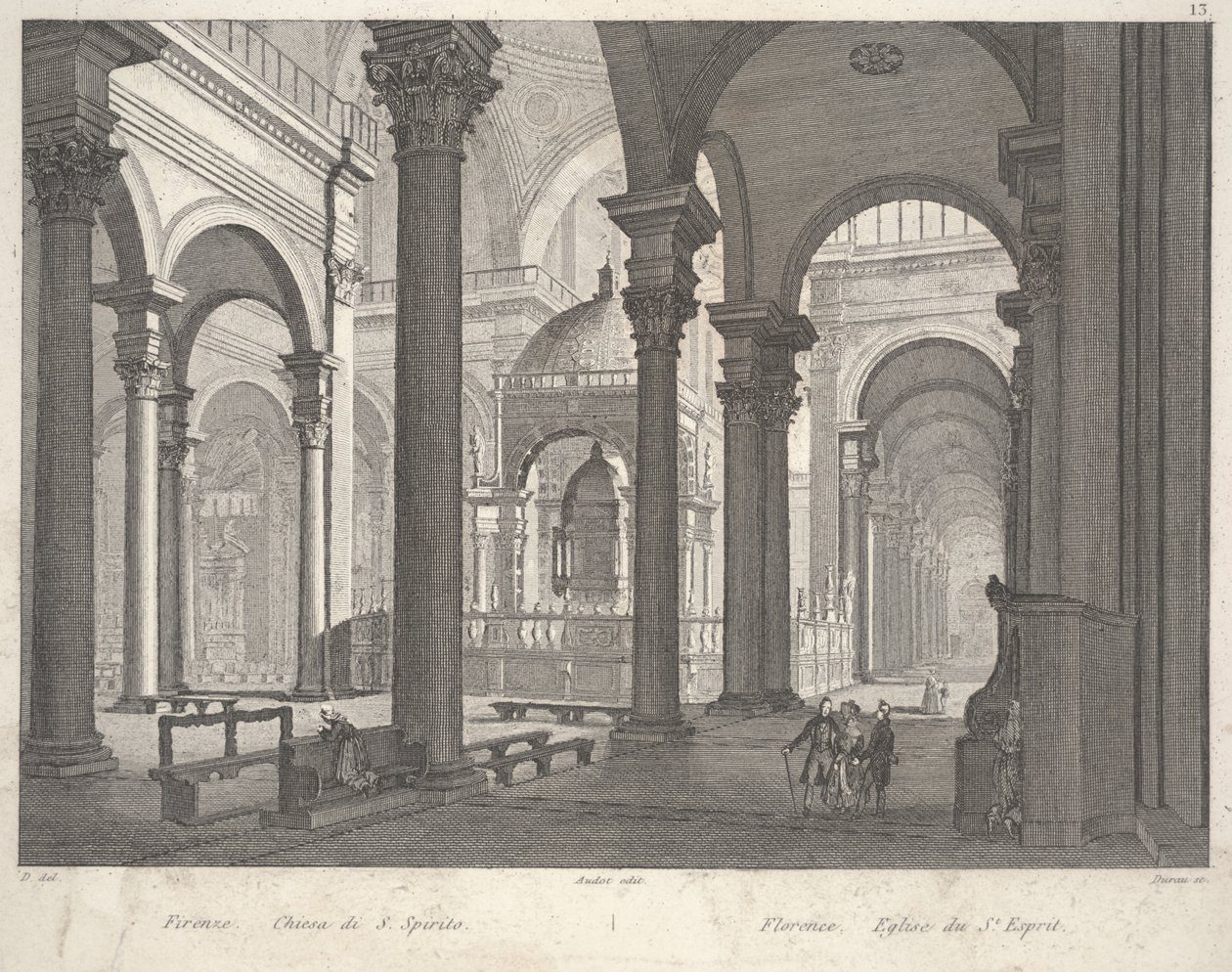 Florence : Église du Saint-Esprit - Unbekannter Künstler
