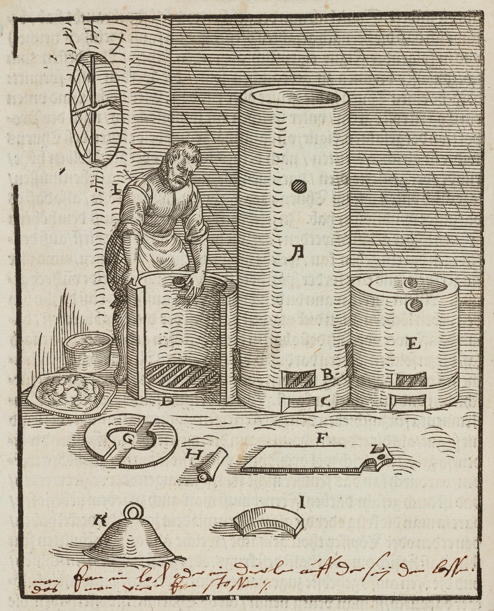Four de préparation du liquide de séparation des minerais d