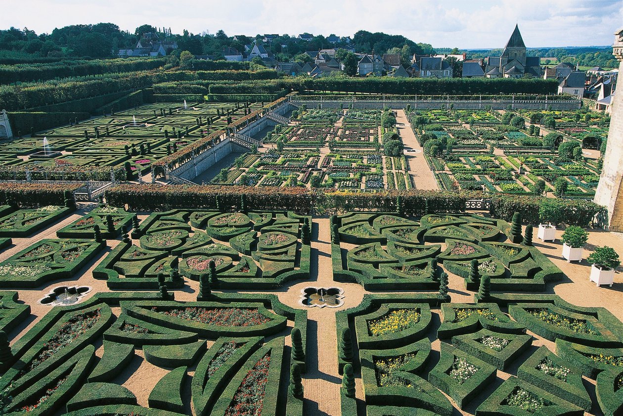 France, Centre, Vallée de la Loire, Jardins du Château de Villandry, jardins - Benjamin Baud