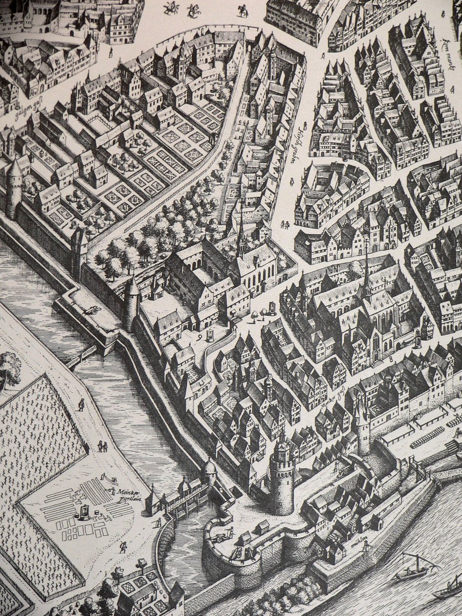 Monastère carmélite de Francfort 1628 - Unbekannter Künstler