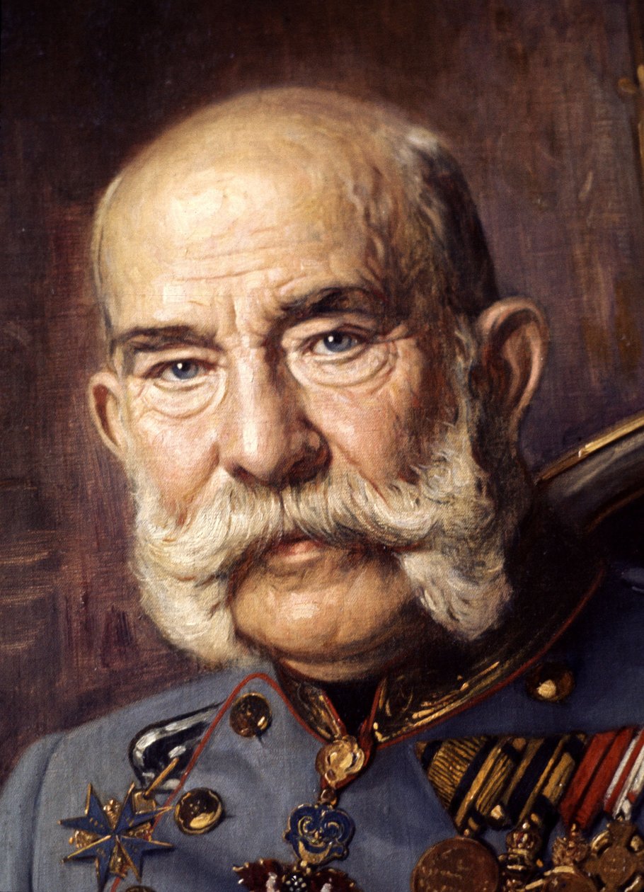 François-Joseph de Habsbourg, vers 1910 (illustration) - Unbekannter Künstler