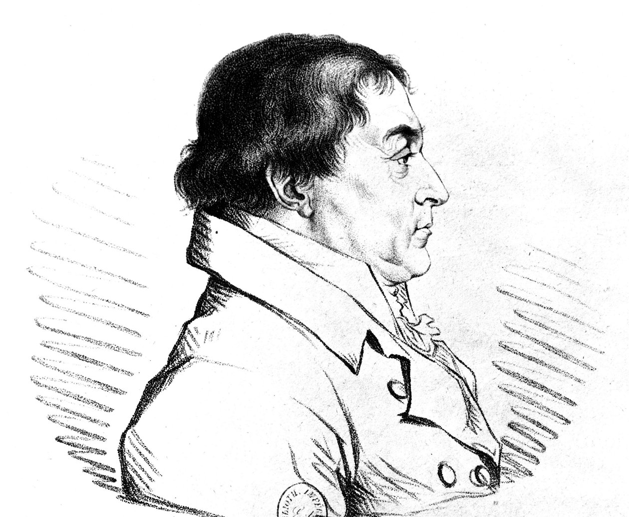 Friedrich Wilhelm comte von Bulow et de Dennewitz (1755-1816) (gravure) - Unbekannter Künstler