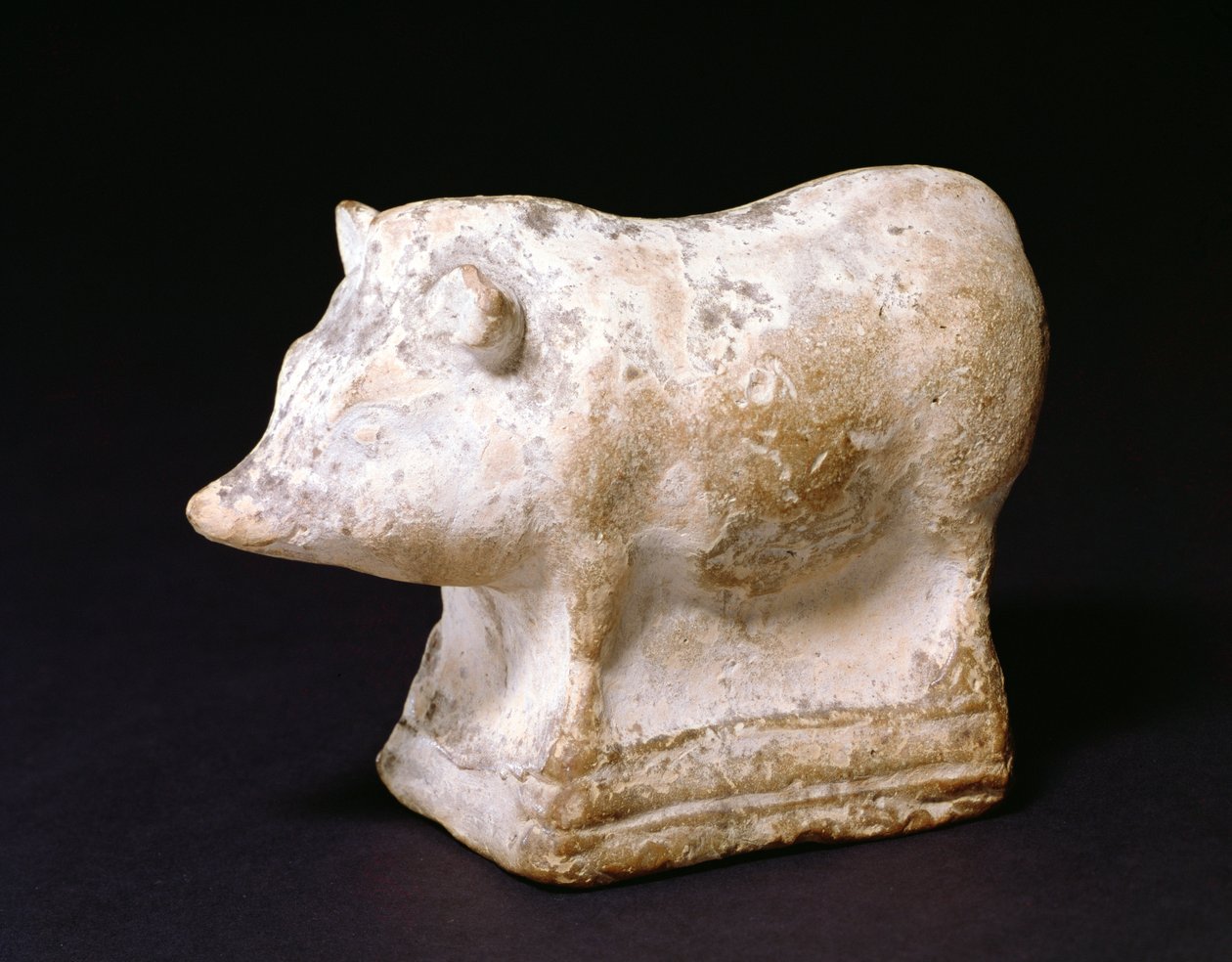 Hochet de cochon de Eleusis, Grèce, 410-380 av. J.-C. (terre cuite) - Unbekannt