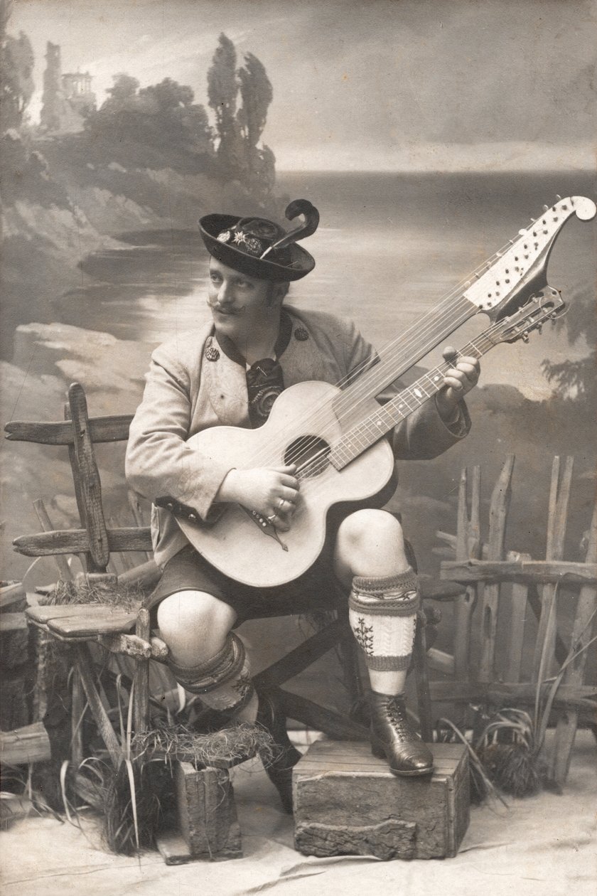 Gustav Rechl, Allemagne 1908 (photo n/b) - Unbekannter Künstler
