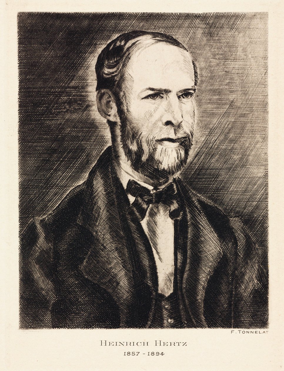 Heinrich Hertz, physicien allemand, fin du XIXe siècle - Unbekannt