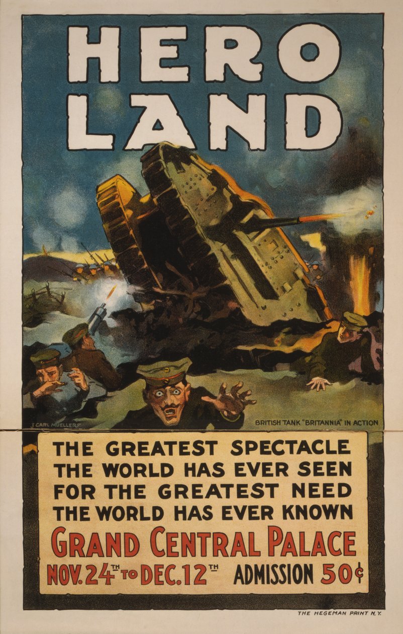 Affiche de Hero Land, New York, New York - Unbekannt
