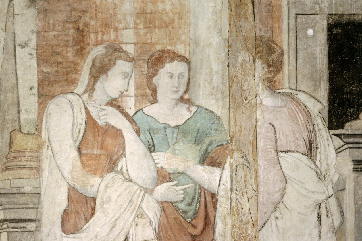 Hill Hall, fresque de Cupidon et Psyché - Unbekannter Künstler