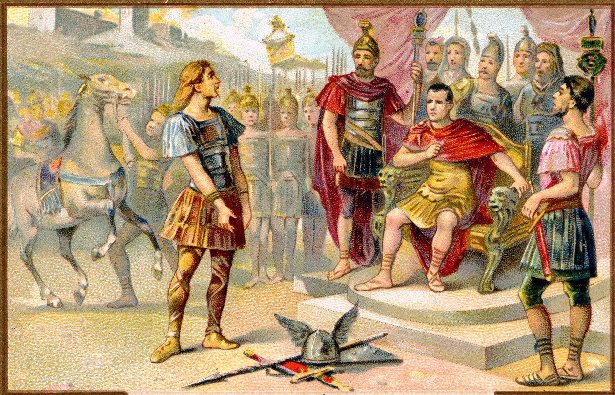 Histoire. Rome antique. Vercingétorix (chef d