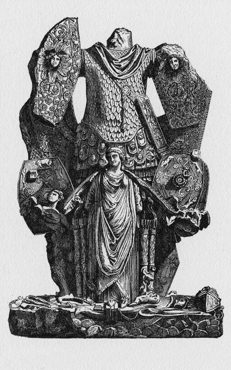 Histoire de la Rome antique. Gravures de Rome de 1872 - Unbekannt