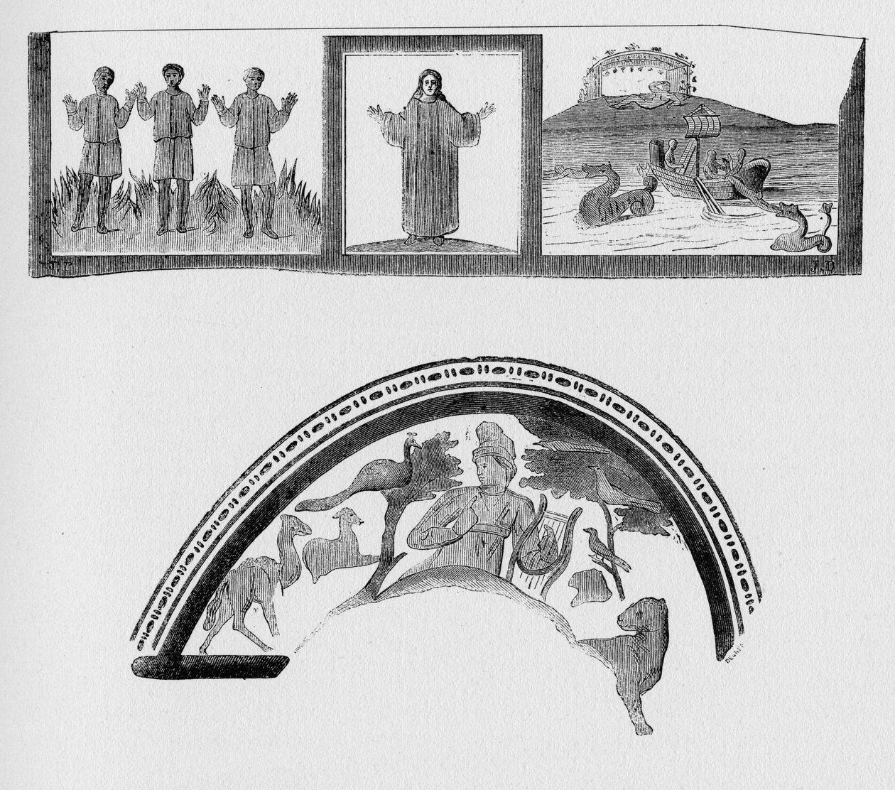 Histoire de la Rome antique. Gravures de Rome de 1872 - Unbekannt