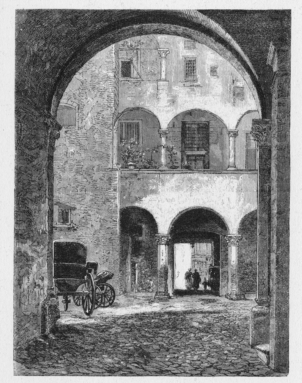 Histoire de la Rome antique. Gravures de Rome de 1872 - Unbekannt