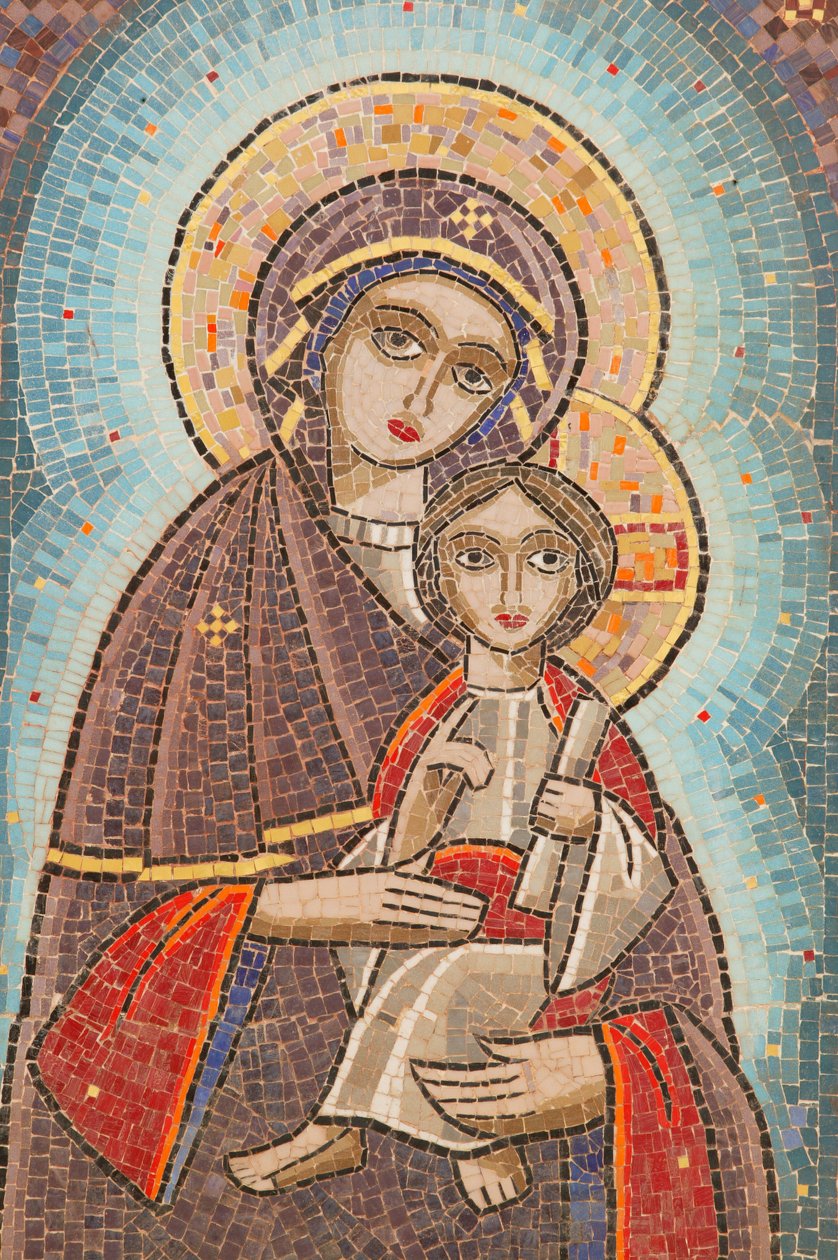 Icône du monastère copte de la Sainte Vierge et de Saint Jean Kame, Égypte - Unbekannt