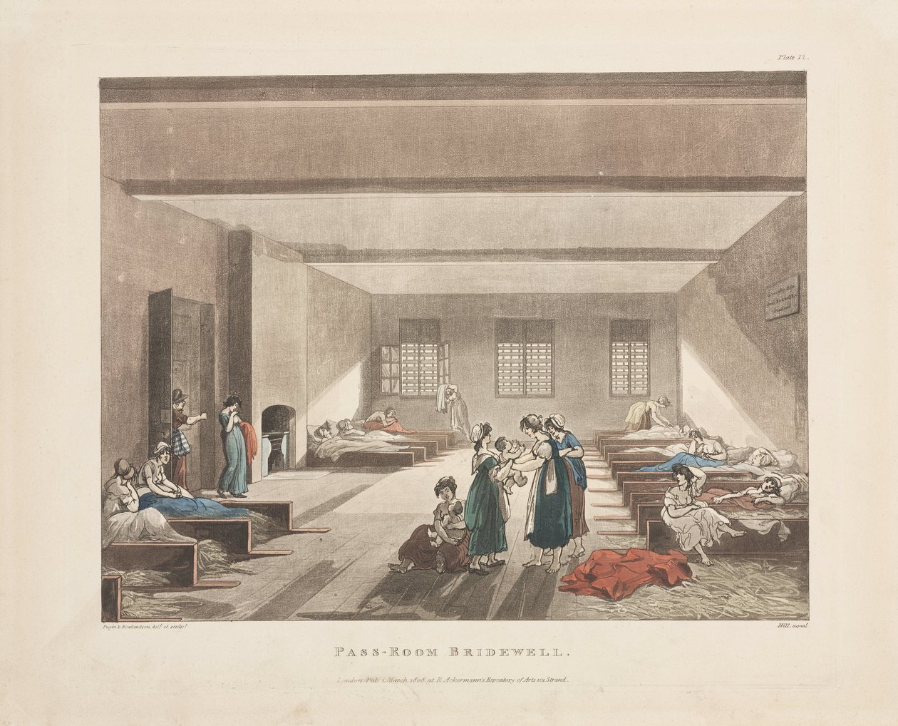 Hôpitaux Pass-room Bridewell - Unbekannter Künstler