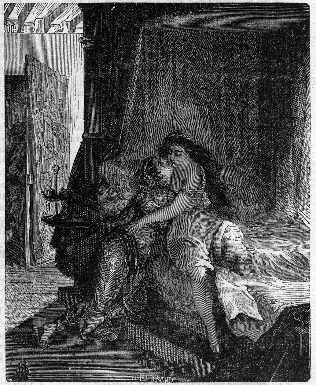 Illustration de H de Hem pour « Les lettres d