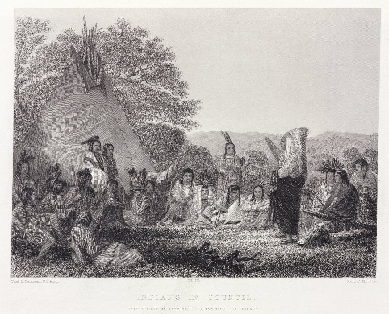Conseil des Indiens, Amérique du Nord - Unbekannt