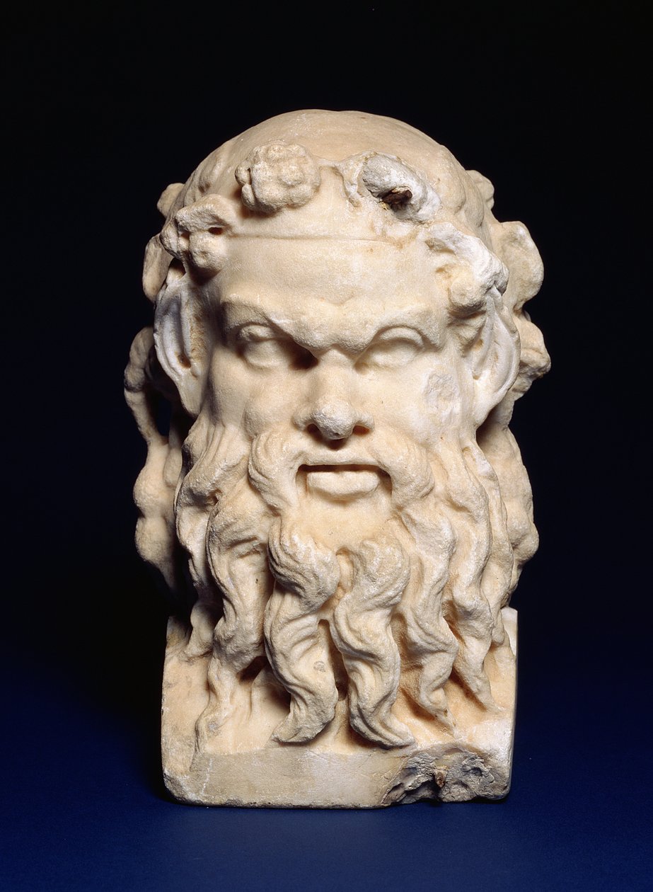 Hermès janiforme de Dionysos, romain - Unbekannt