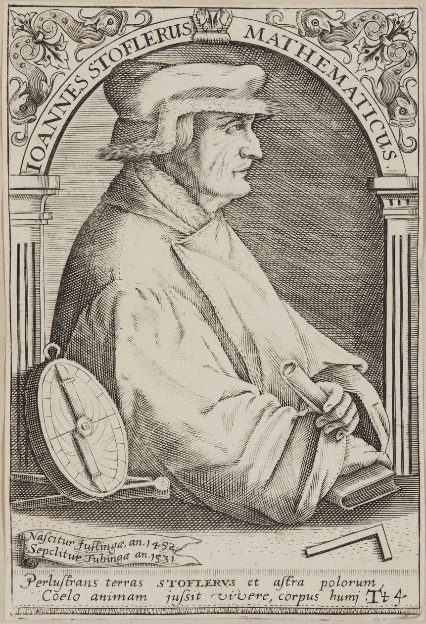 Johannes Stoeffler, astrologue allemand - Unbekannter Künstler