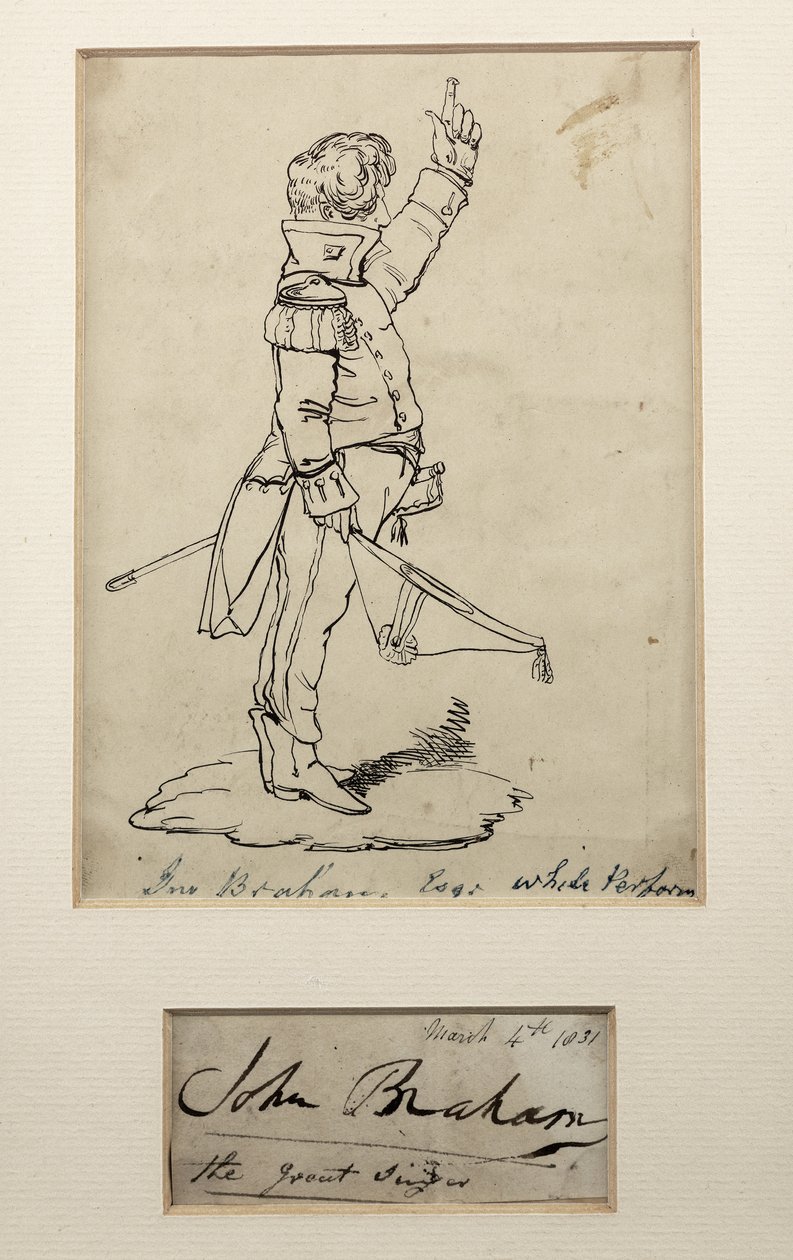 John Braham dessin de mars - Unbekannt