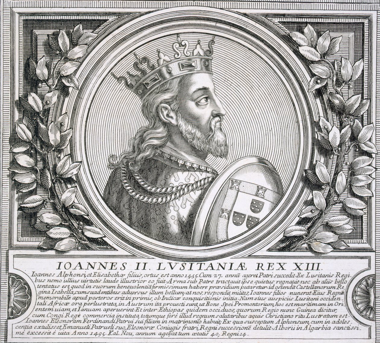 Jean II de Portugal (lithographie) - Unbekannt