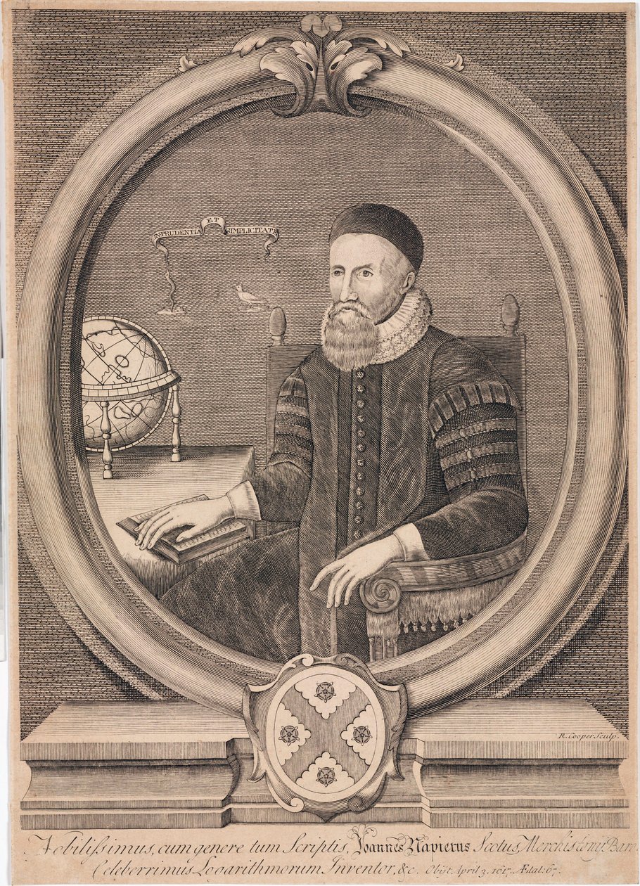 John Napier, mathématicien écossais, c 1600 - Unbekannt