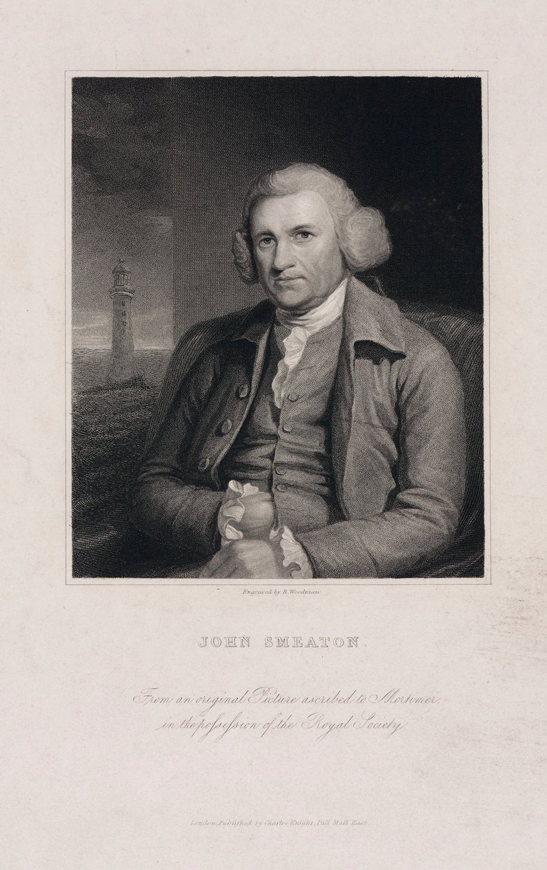 John Smeaton, ingénieur mécanique et civil anglais, vers 1770 - Unbekannt