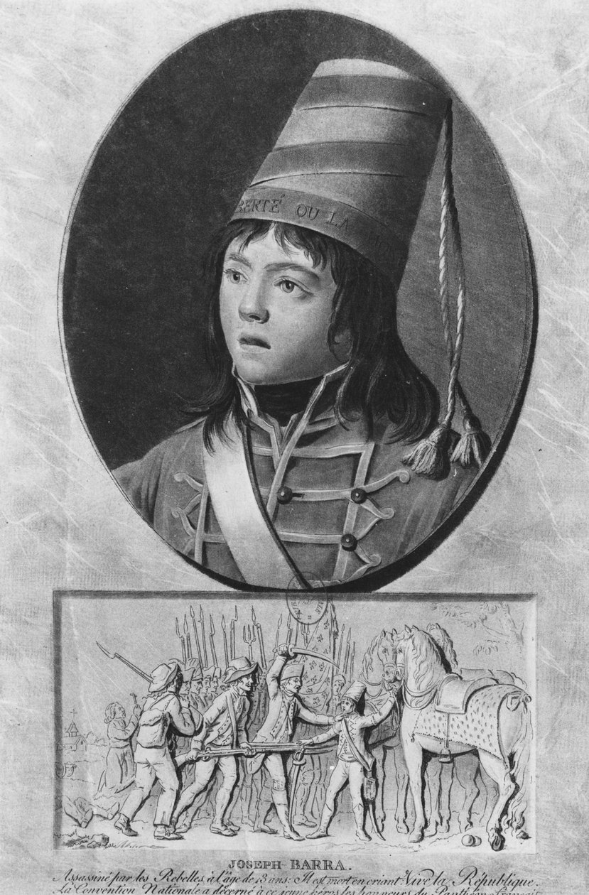 Joseph Bara ou Barra (1779 - 1793), soldat français - Unbekannt