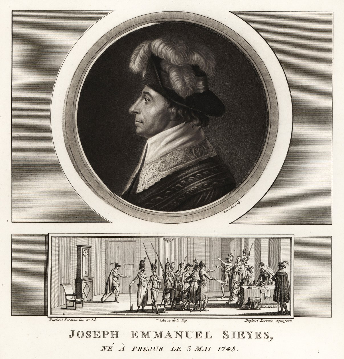 Joseph Emmanuel Sieyès, homme politique et théoricien français - Unbekannt