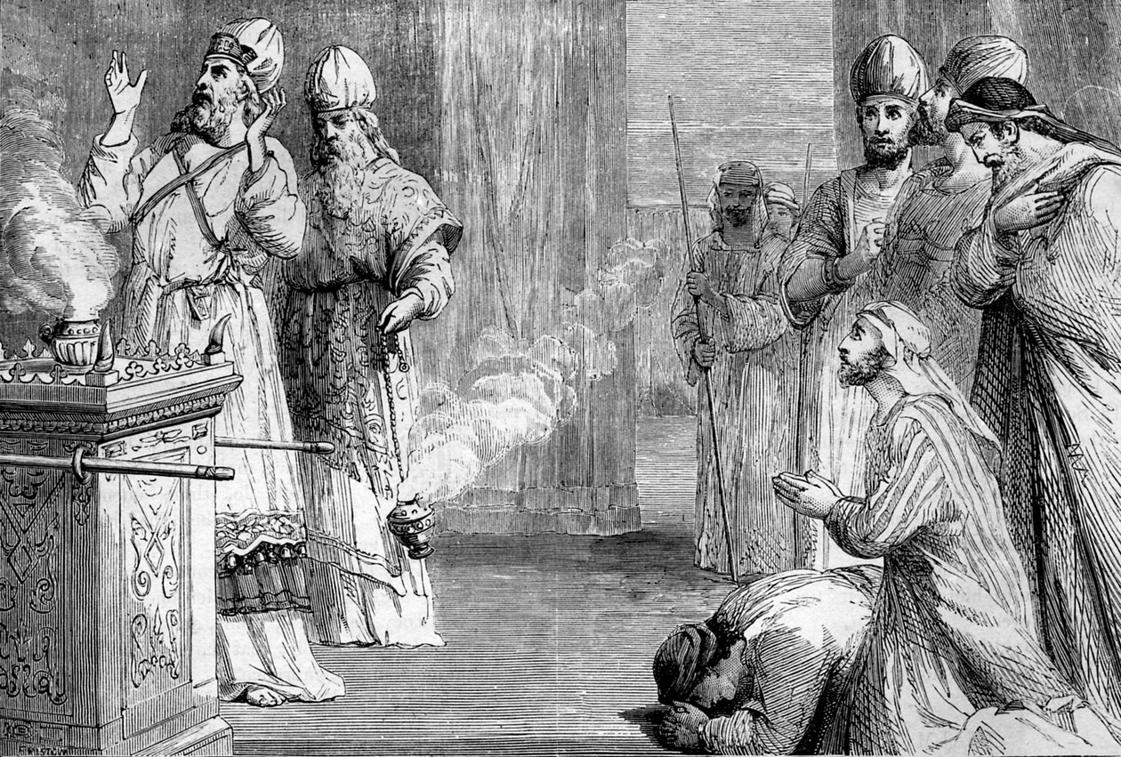 Joie au service du sanctuaire - Bible - Unbekannter Künstler